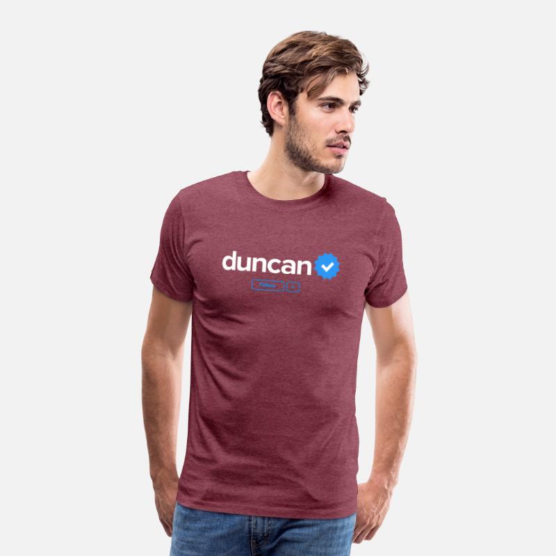 Duncan First Name Verified Badge Social Media Dunc