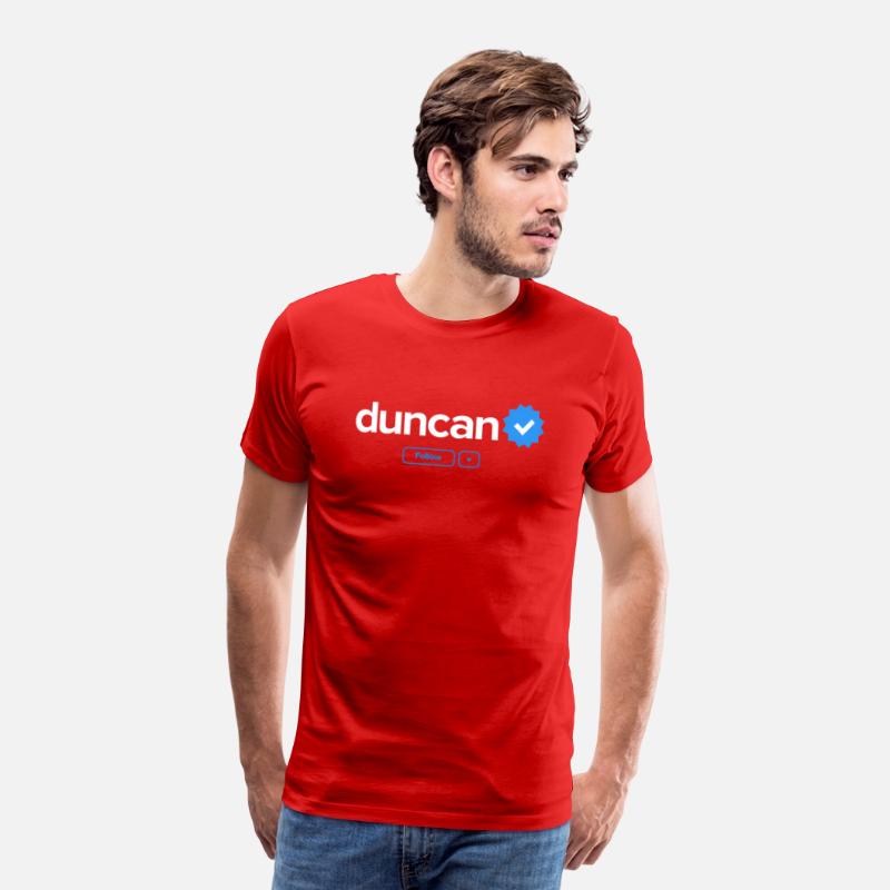 Duncan First Name Verified Badge Social Media Dunc