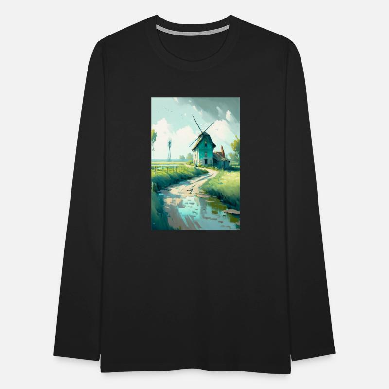 Dutch Landscape, Digital Art