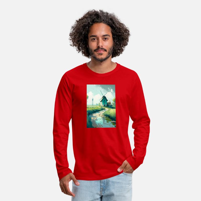 Dutch Landscape, Digital Art