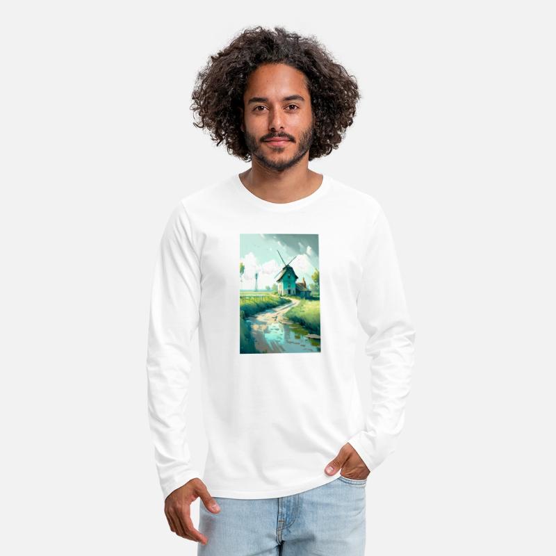 Dutch Landscape, Digital Art