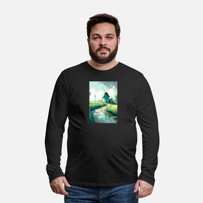 Dutch Landscape, Digital Art