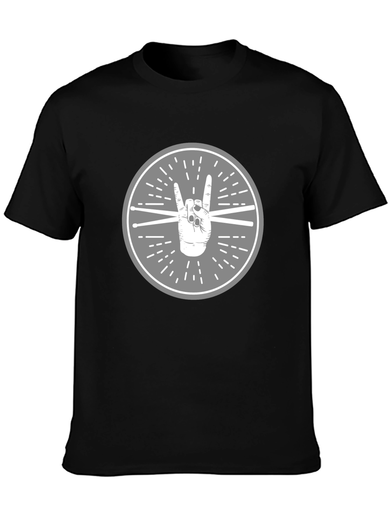 Rock On Drummer T-Shirt