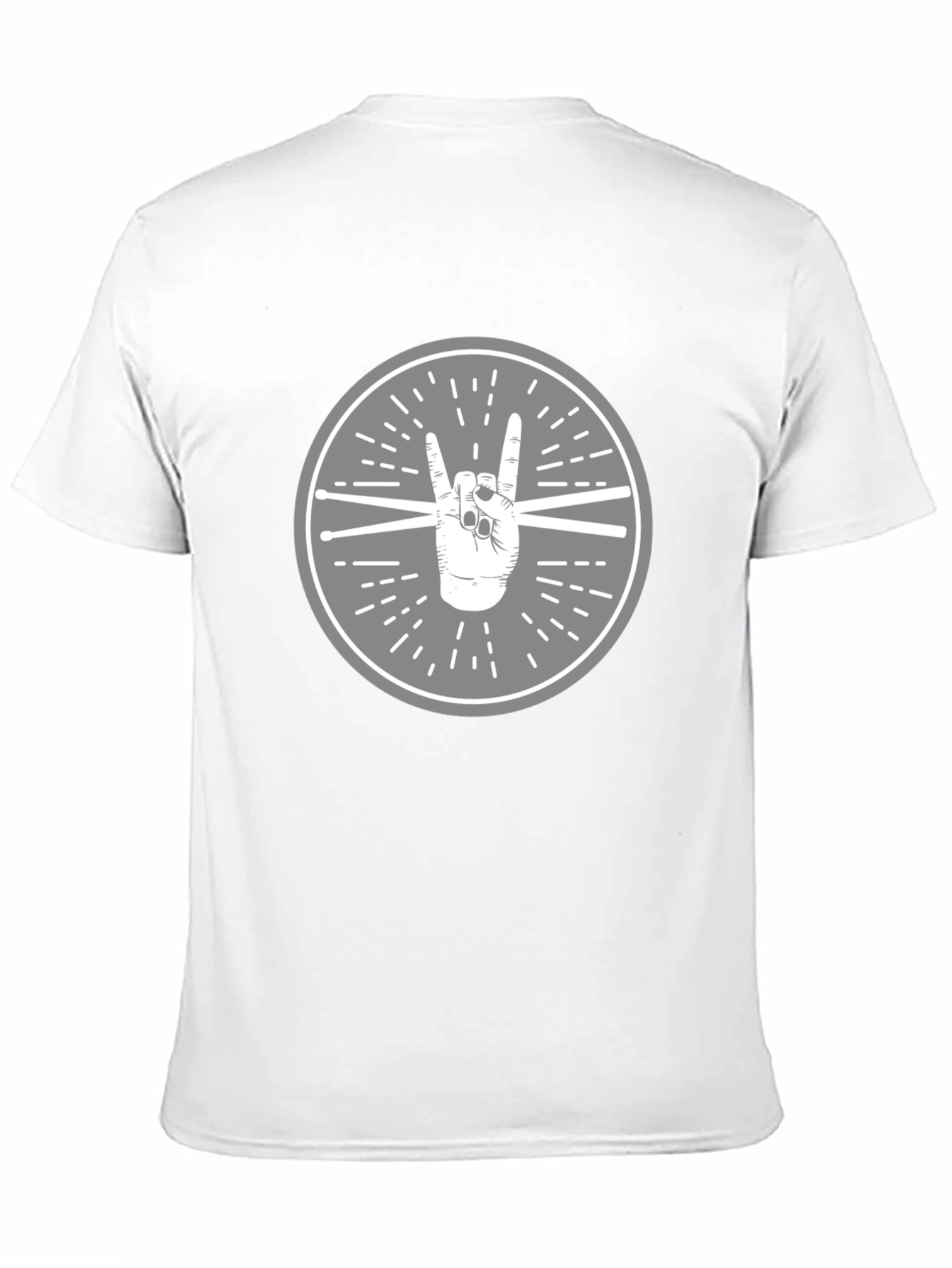 Rock On Drummer T-Shirt