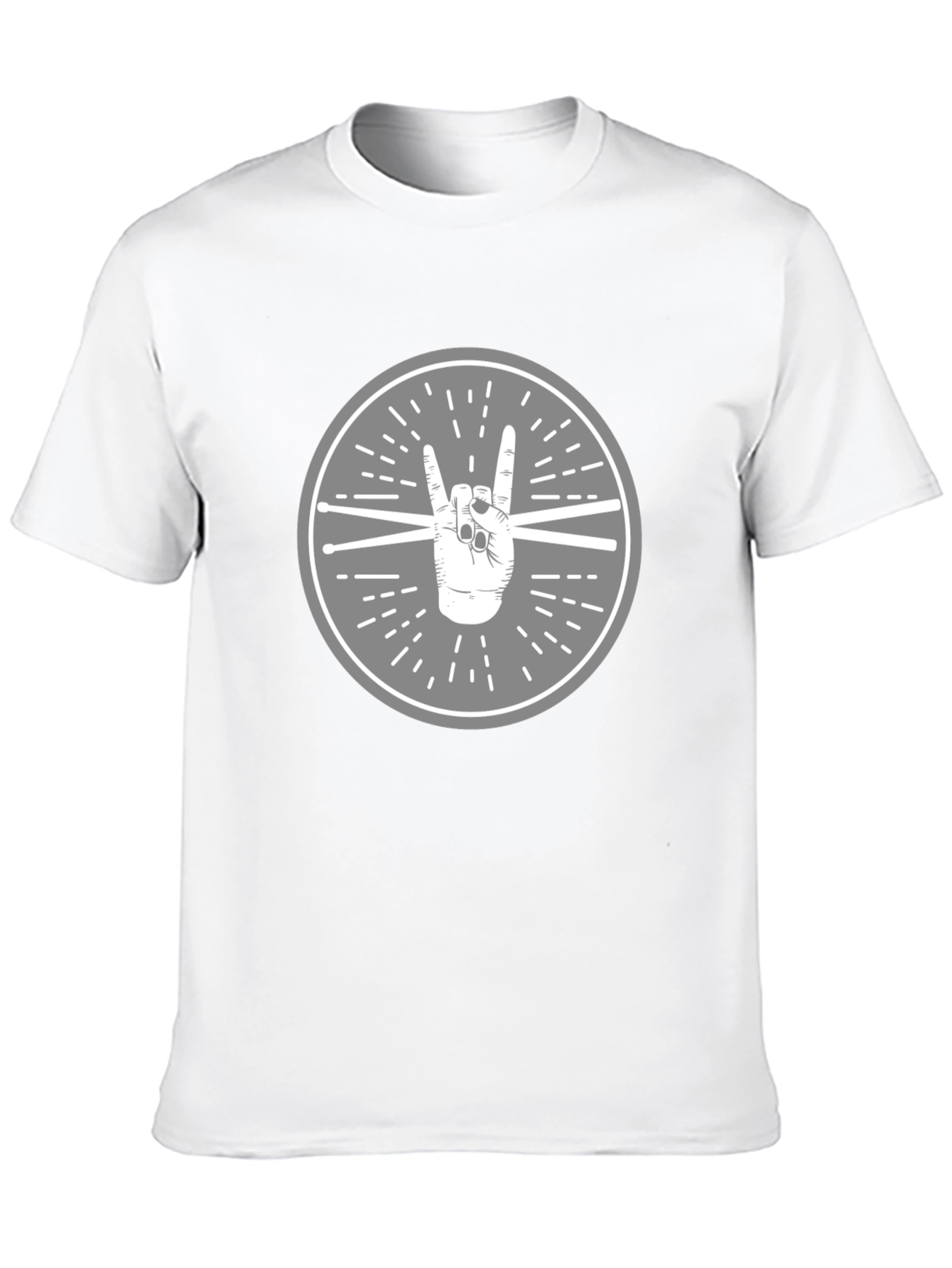 Rock On Drummer T-Shirt