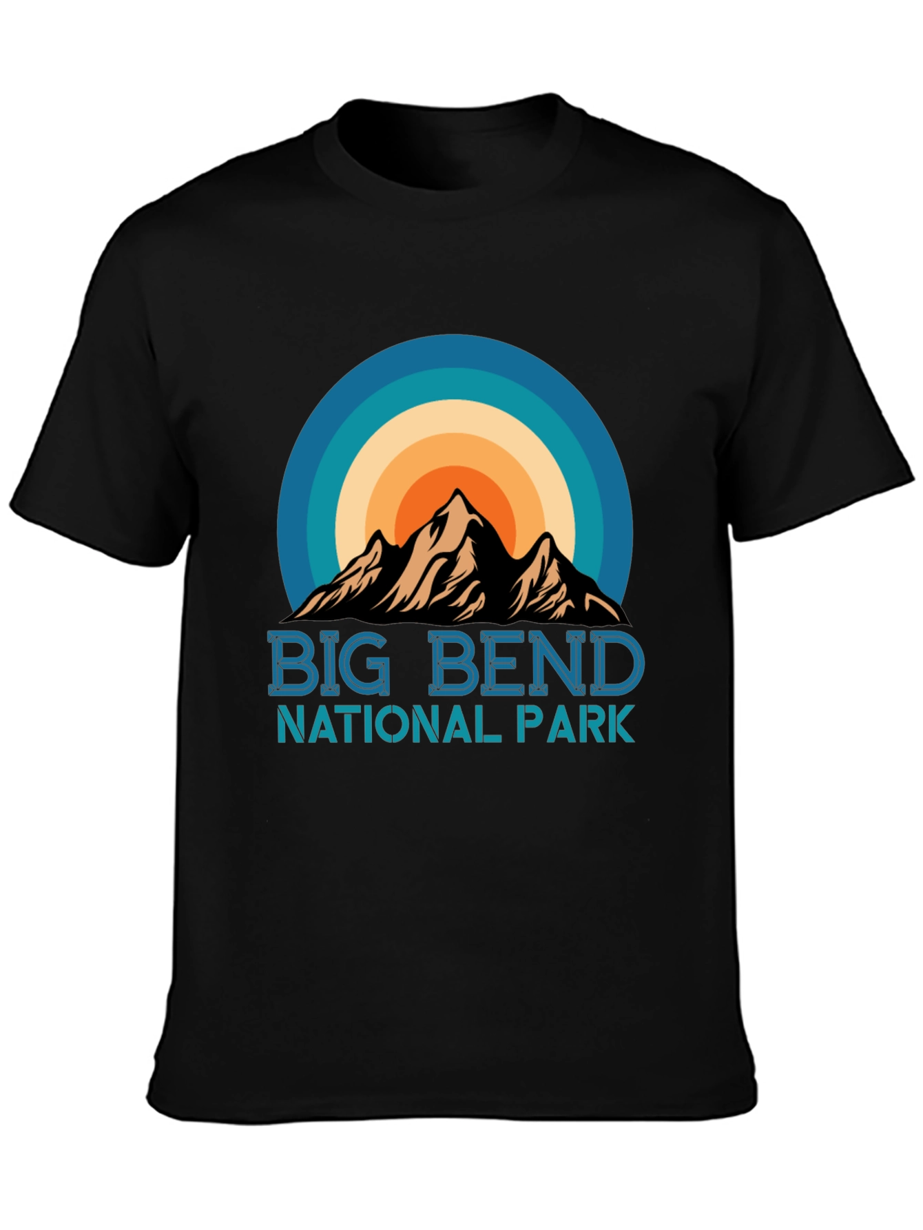 Big Bend National Park Graphic Tee - Black T-Shirt