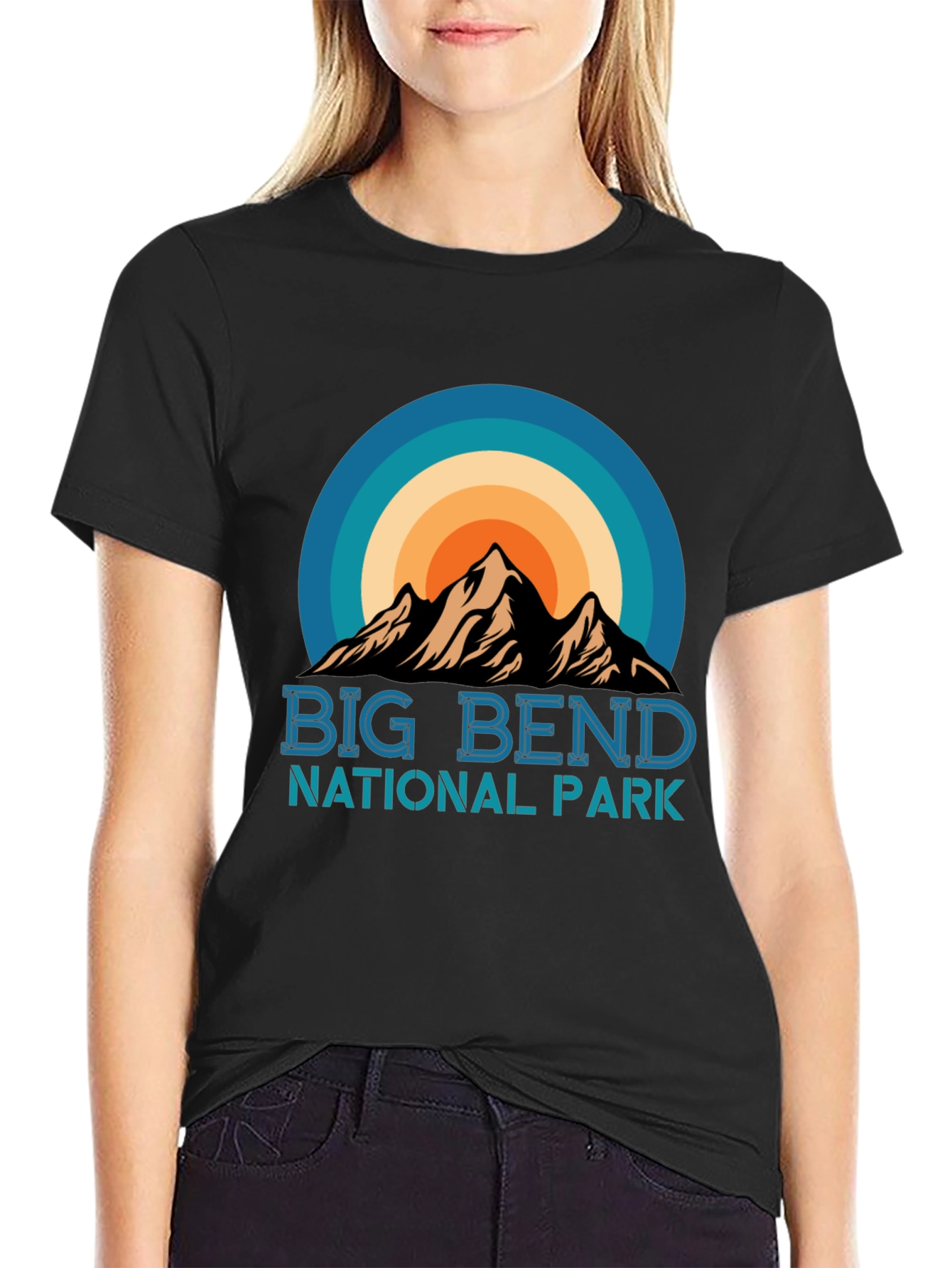 Big Bend National Park Graphic Tee - Black T-Shirt