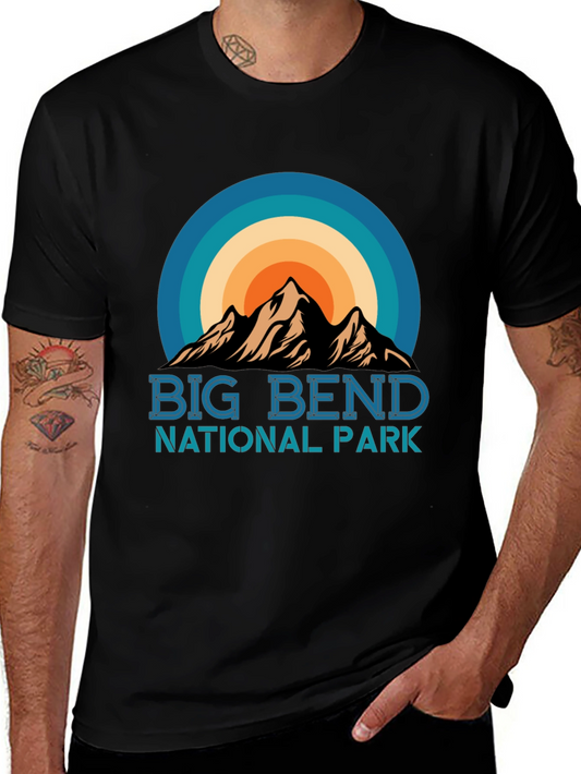 Big Bend National Park Graphic Tee - Black T-Shirt