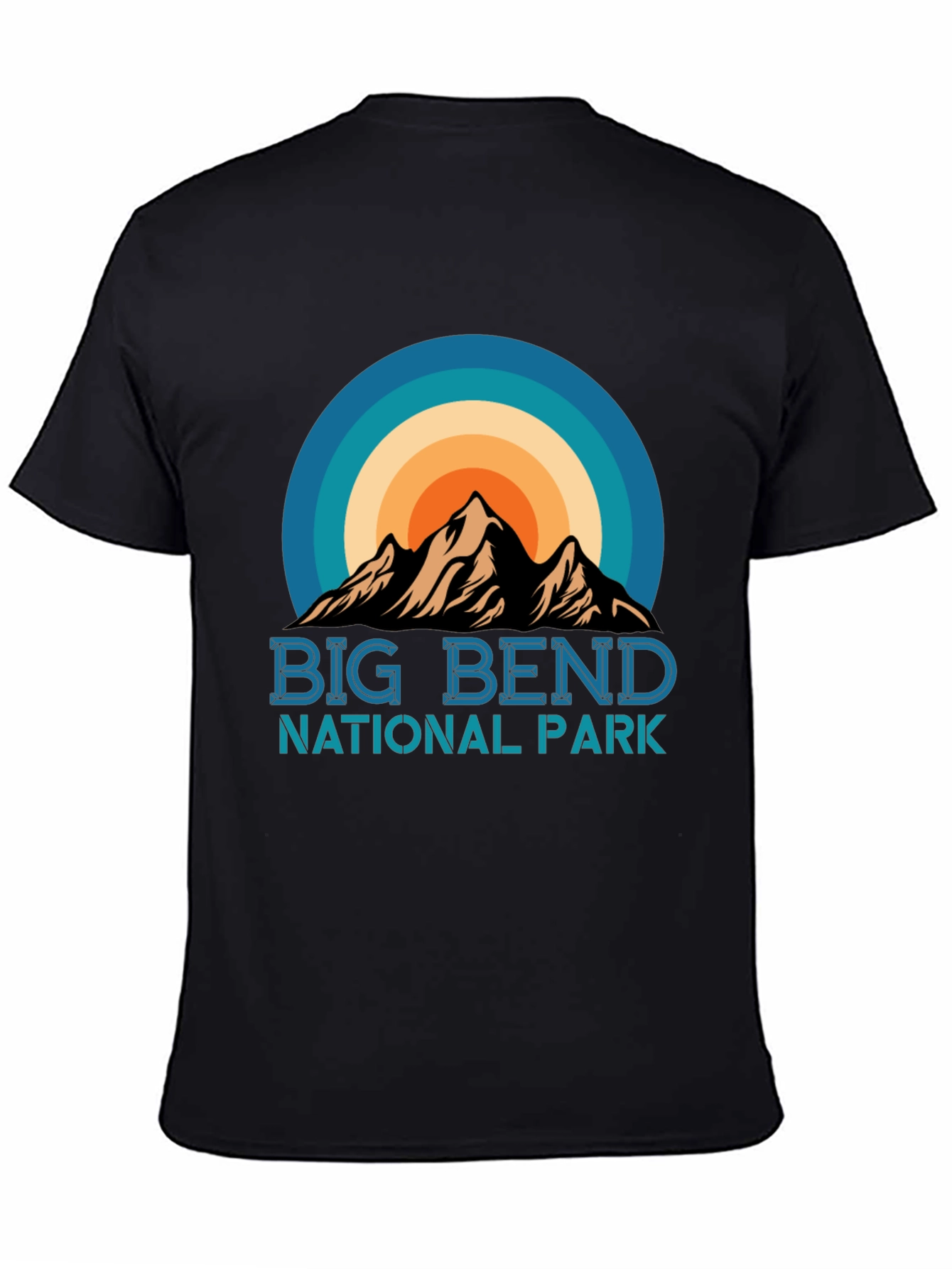Big Bend National Park Graphic Tee - Black T-Shirt