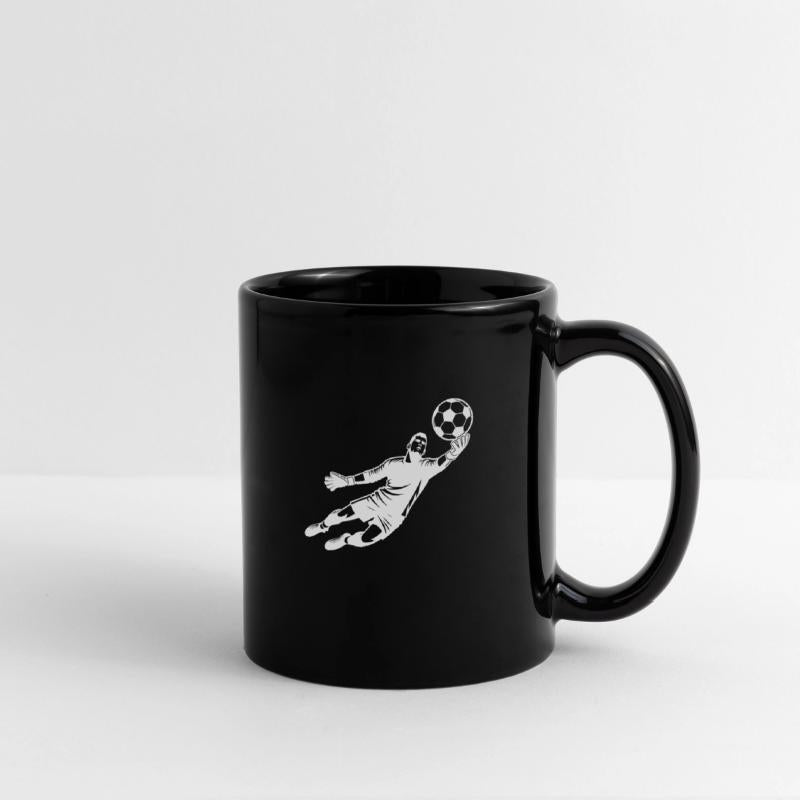 Dynamic Goalkeeper Illustration Flying Ball