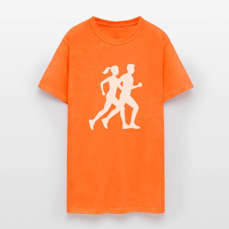 Dynamic Running Silhouettes on Active Wear