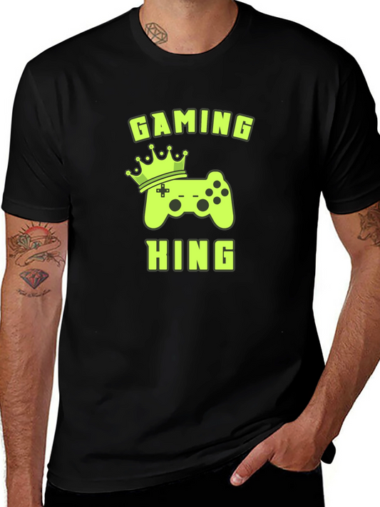 Gaming King Black T-Shirt