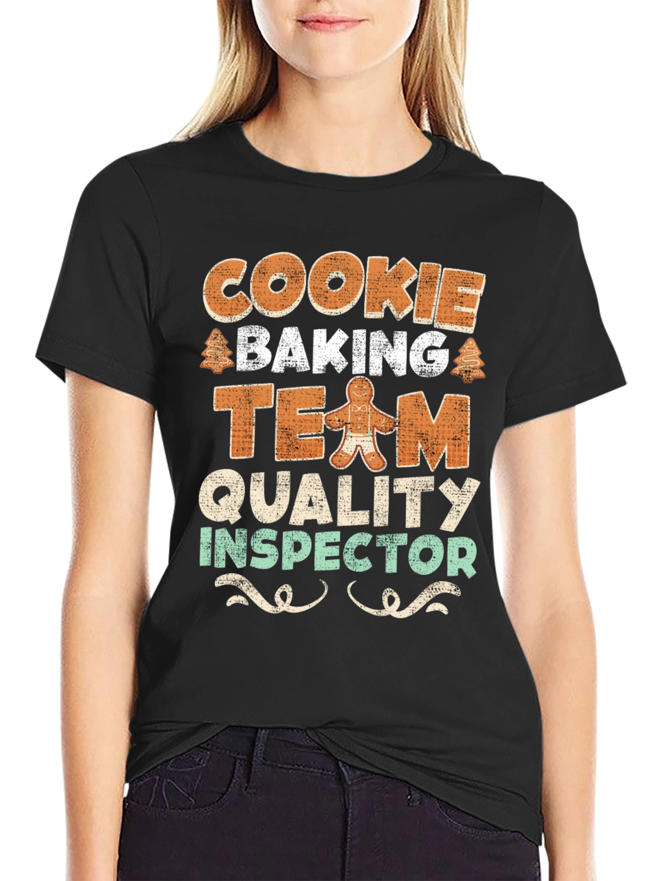 Cookie Baking Team Quality Inspector T-Shirt