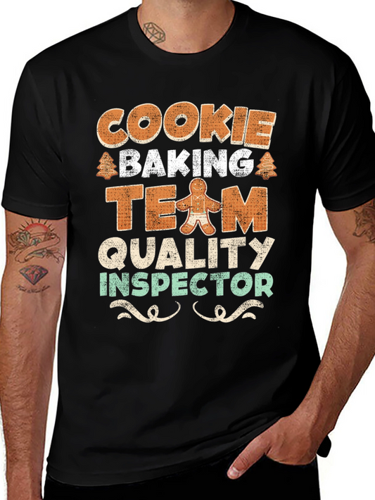 Cookie Baking Team Quality Inspector T-Shirt