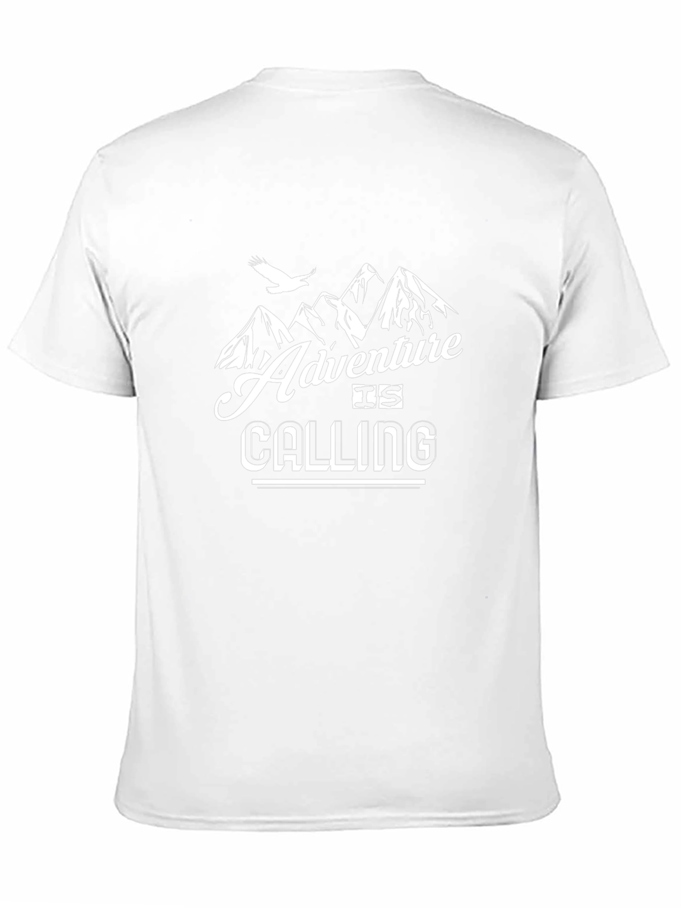 Adventure Calling Black T-Shirt - Mountain Graphic Tee
