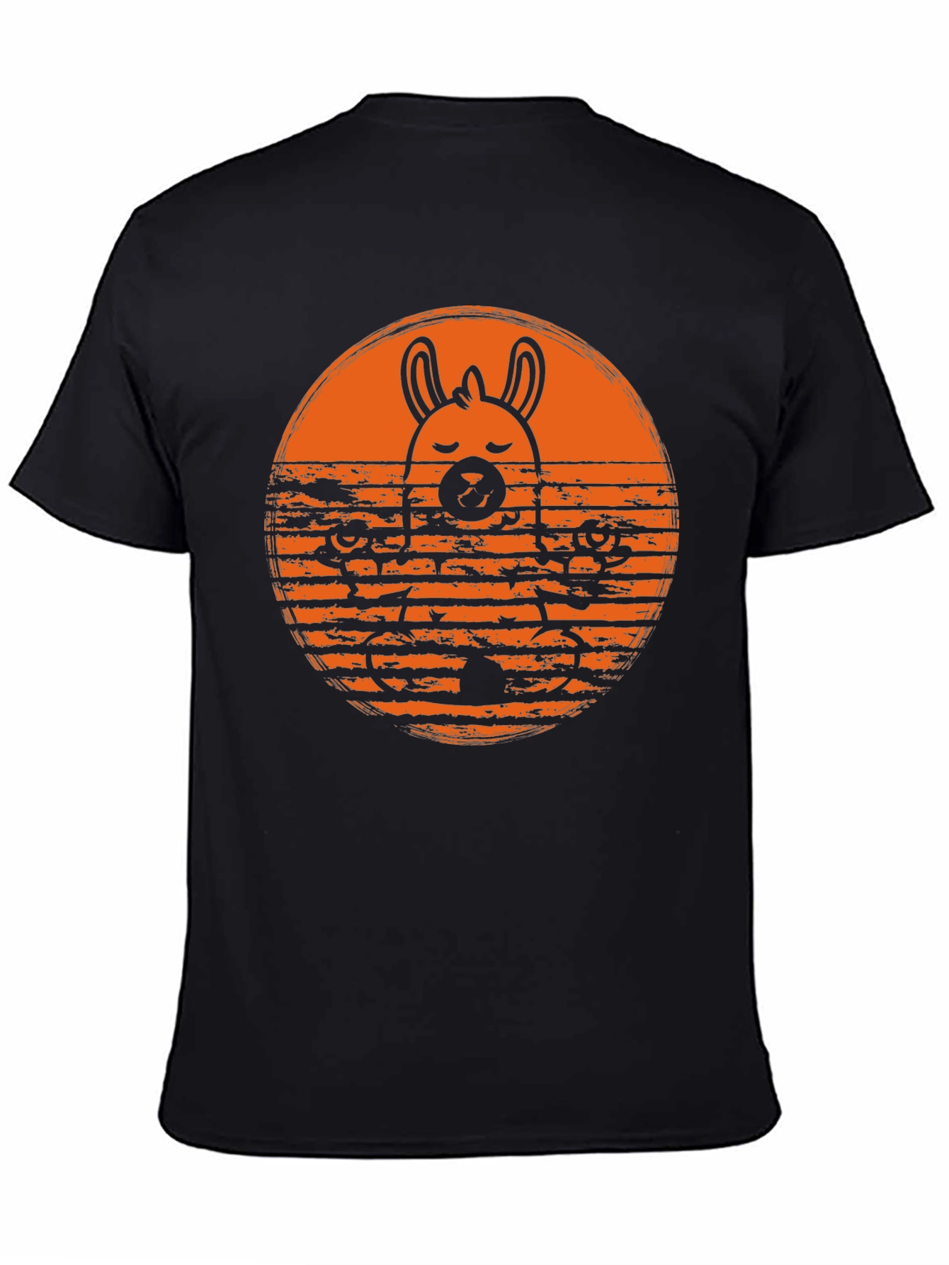 Llama Yoga T-Shirt - Meditating Animal Tee