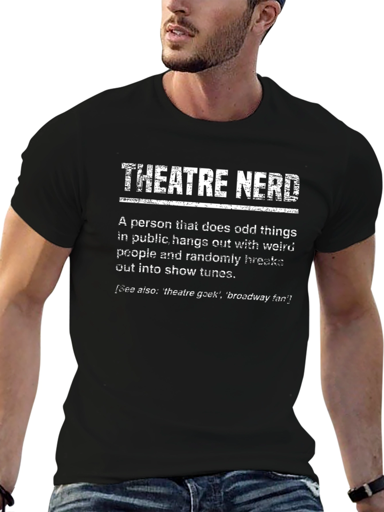 Theatre Nerd Definition T-Shirt