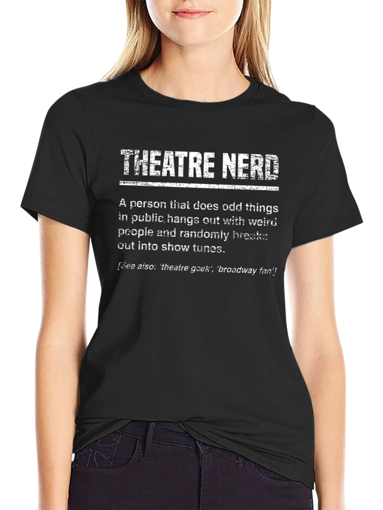 Theatre Nerd Definition T-Shirt