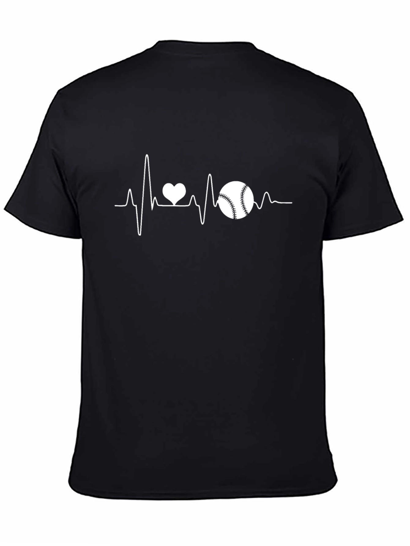 Baseball Heartbeat T-Shirt - Love of the Game