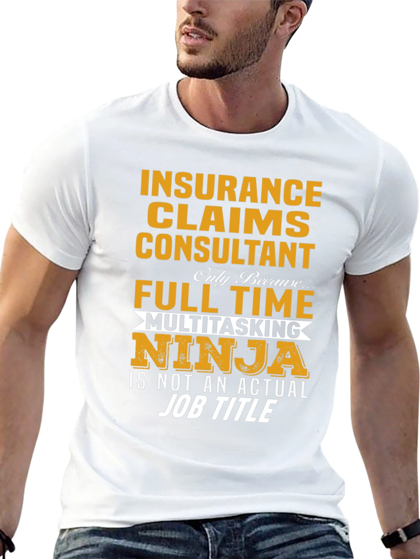 Insurance Claims Consultant T-Shirt: Multitasking Ninja