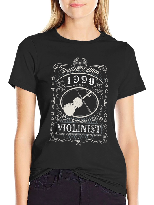 Limited Edition 1998 Violinist Graphic T-Shirt