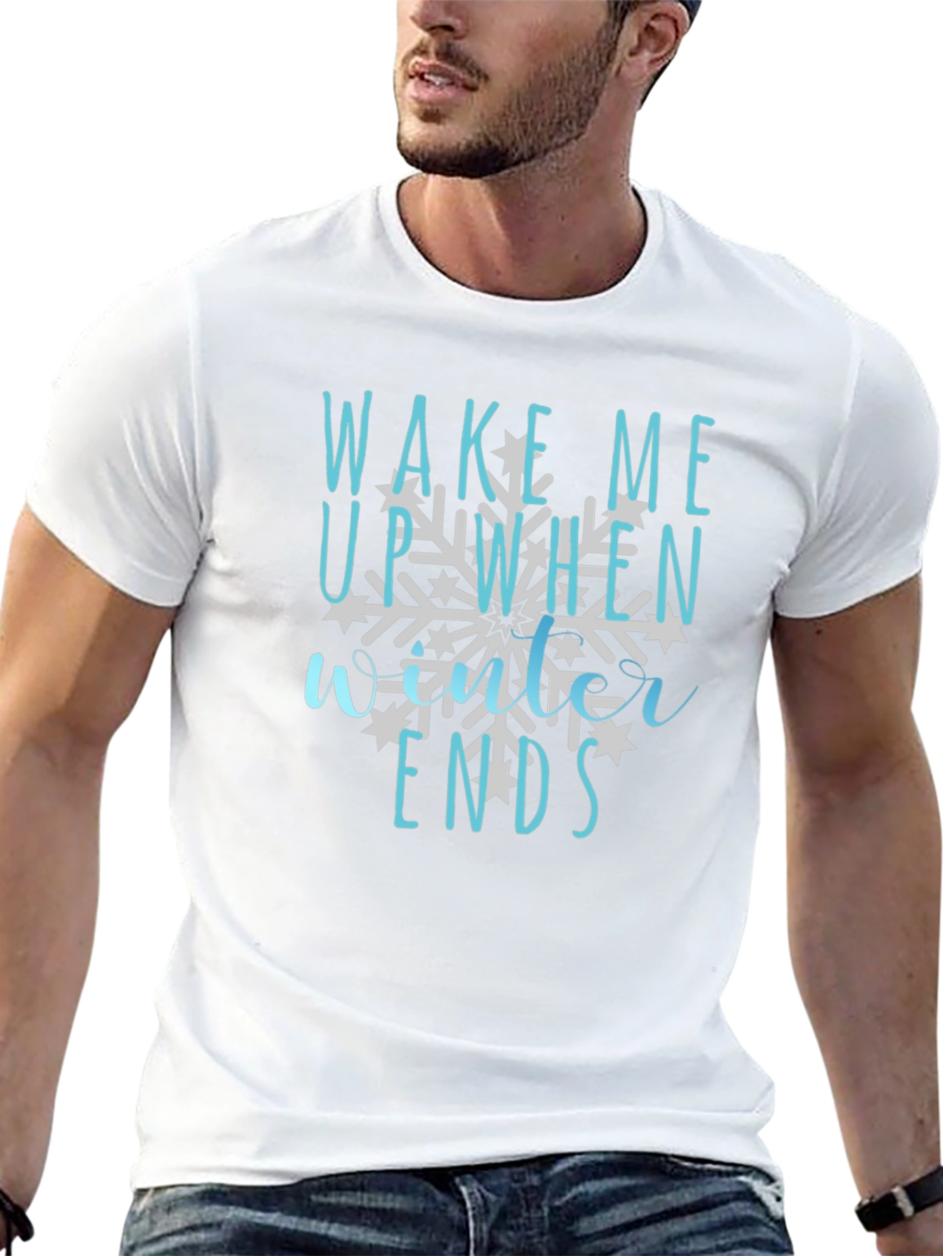Wake Me Up When Winter Ends Graphic Tee