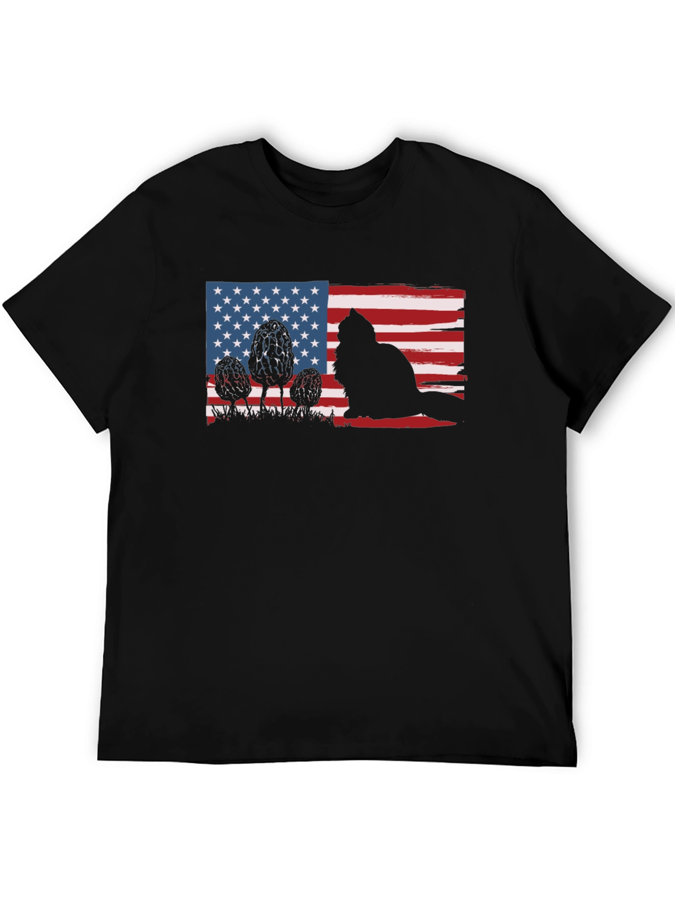 American Flag Beaver T-Shirt
