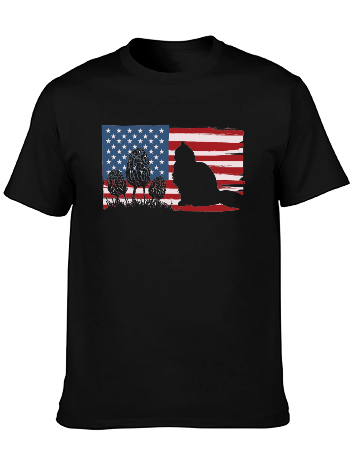 American Flag Beaver T-Shirt