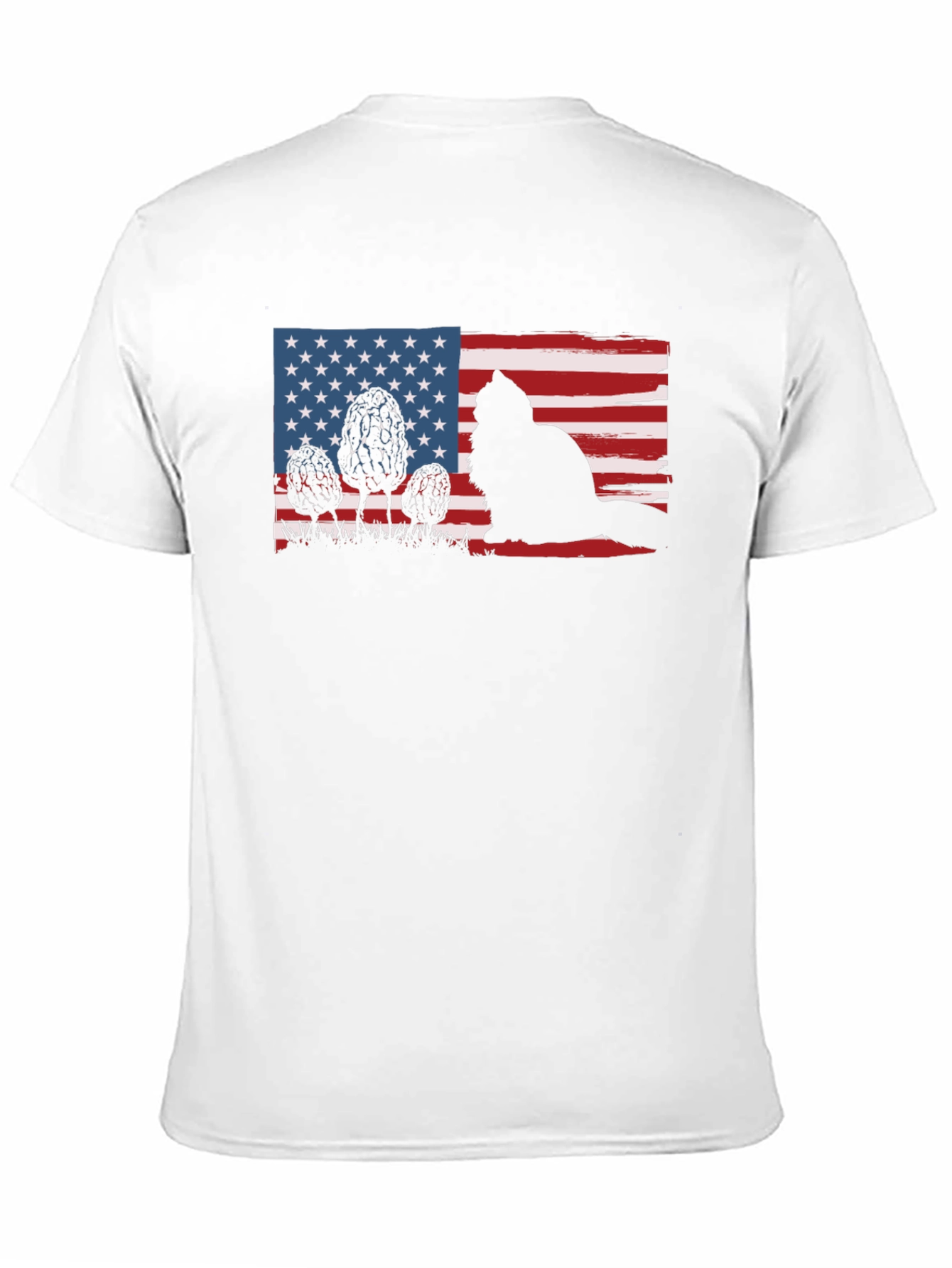 American Flag Beaver T-Shirt