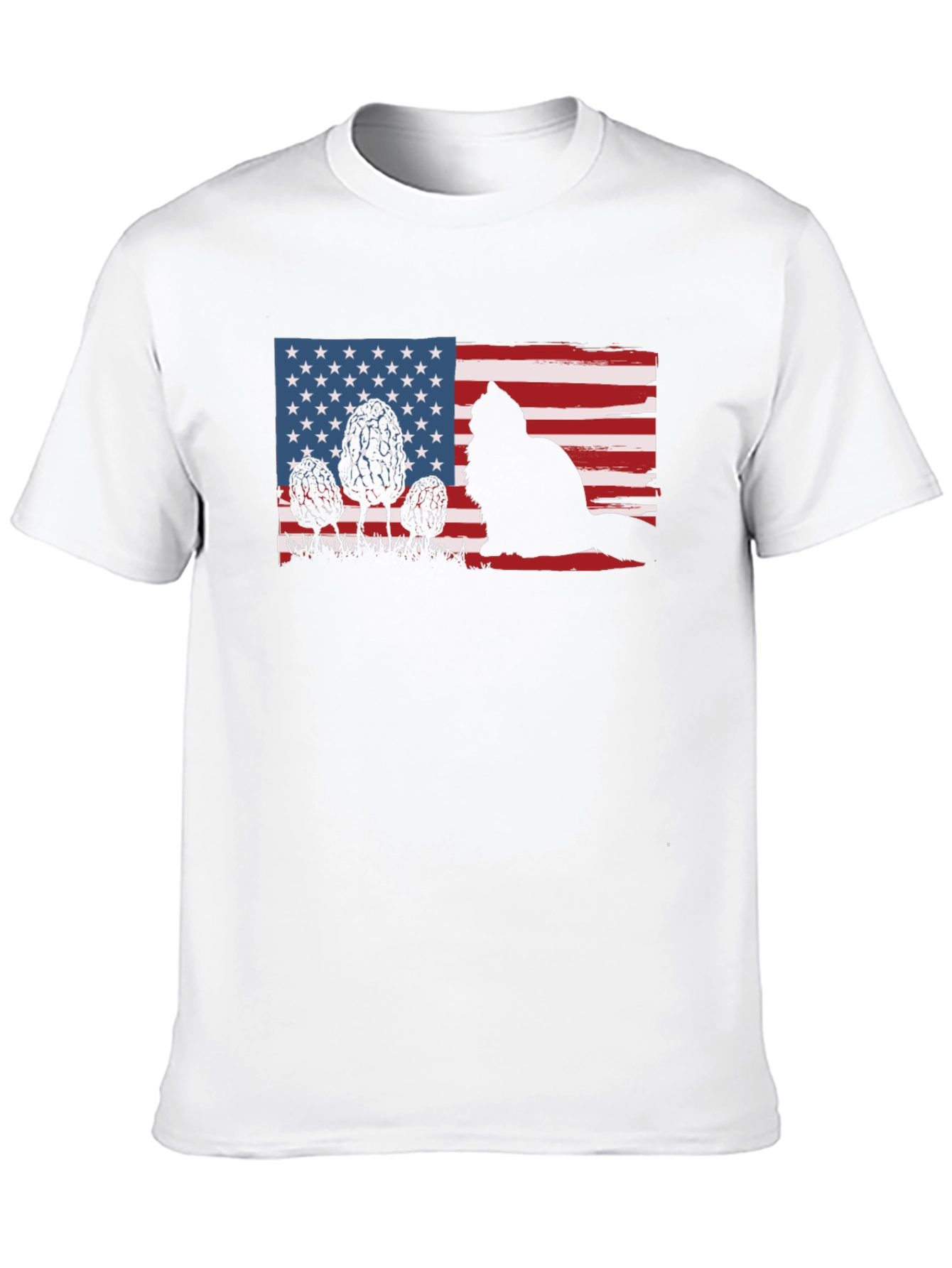American Flag Beaver T-Shirt