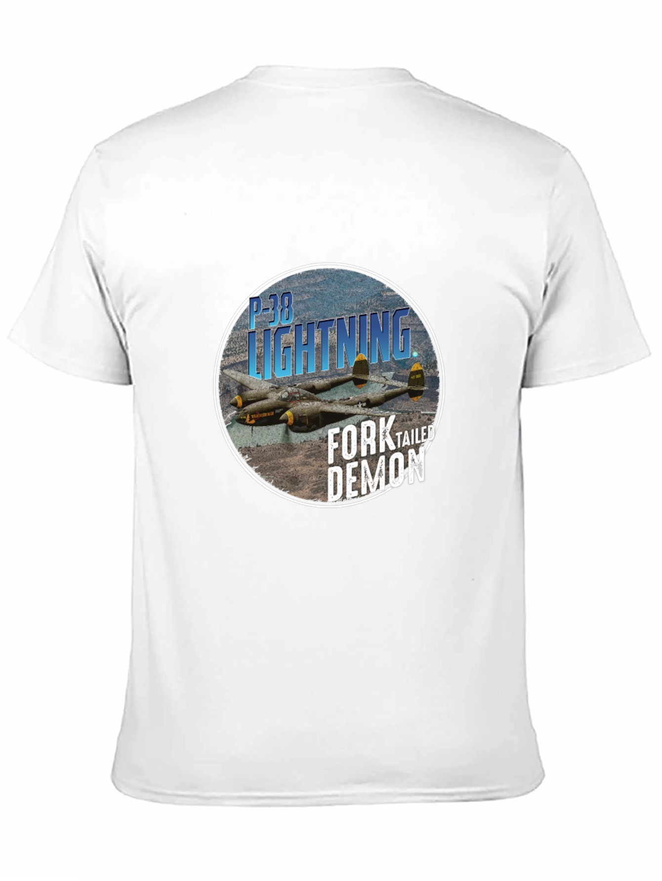 P-38 Lightning Fork-Tailed Demon T-Shirt
