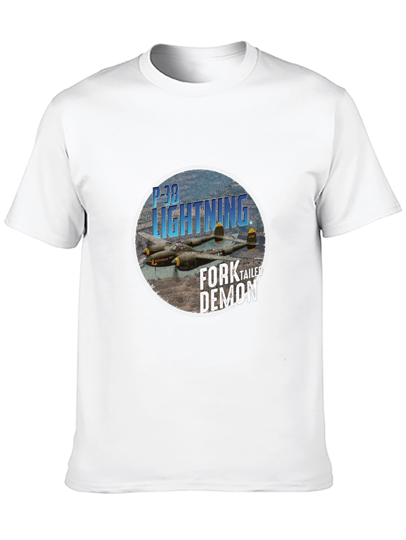 P-38 Lightning Fork-Tailed Demon T-Shirt
