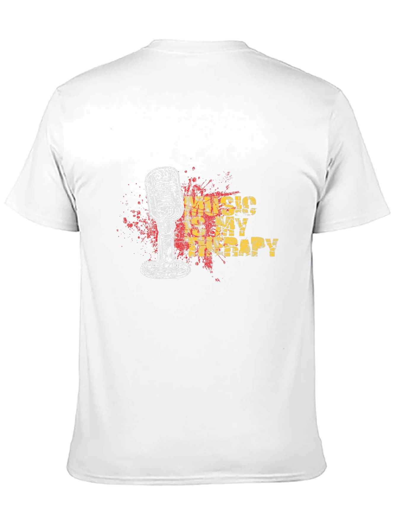 Music Is My Therapy Graphic T-Shirt