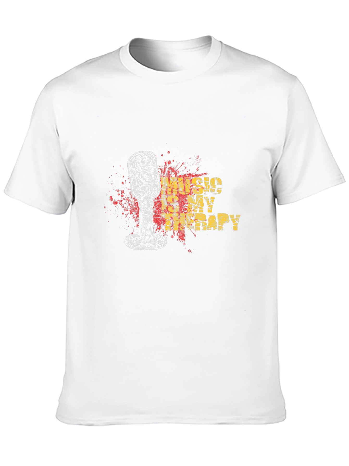 Music Is My Therapy Graphic T-Shirt