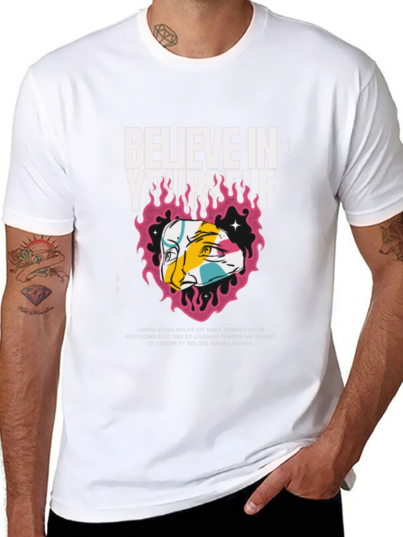 Believe In Yourself Graphic T-Shirt