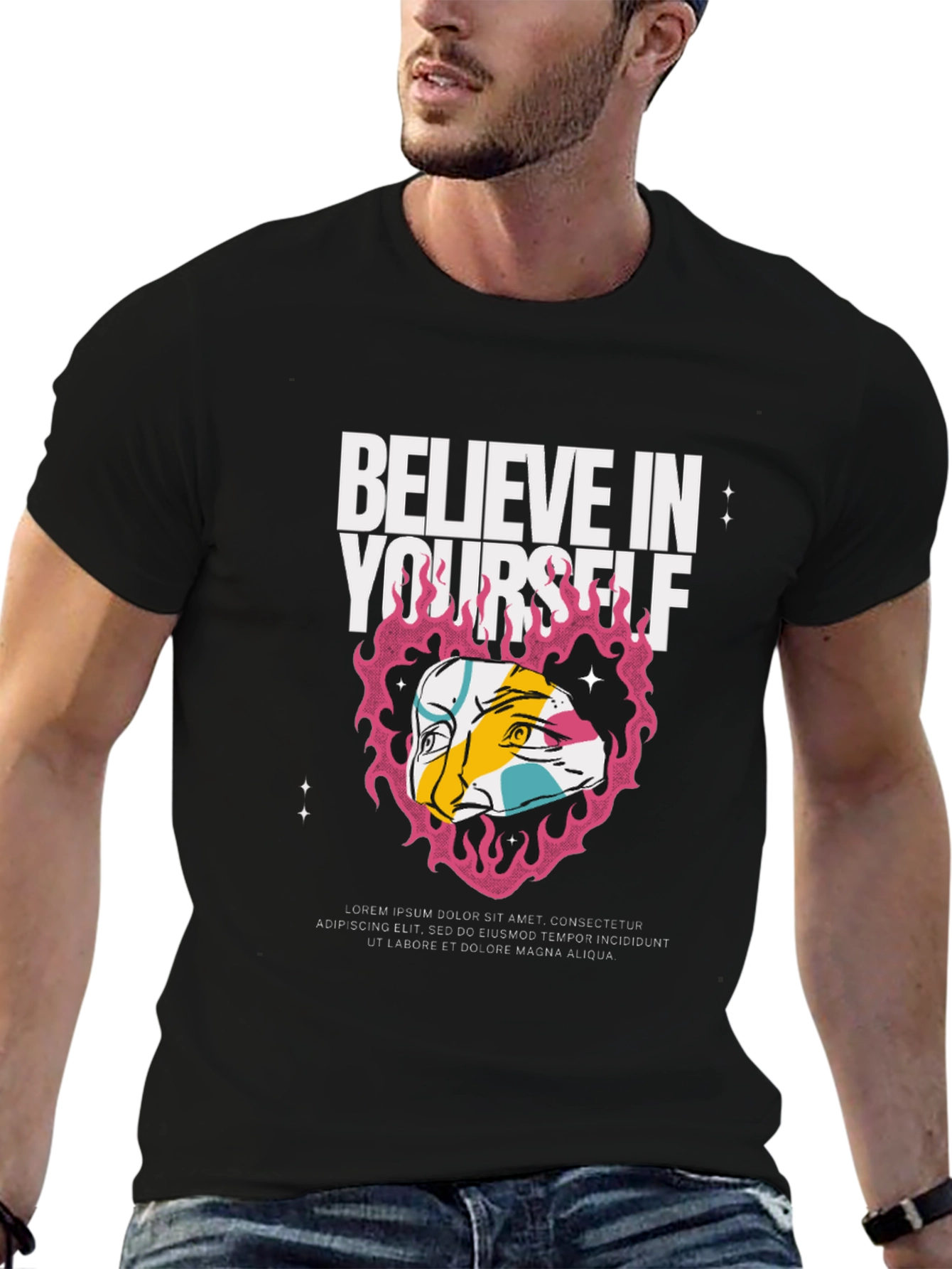 Believe In Yourself Graphic T-Shirt