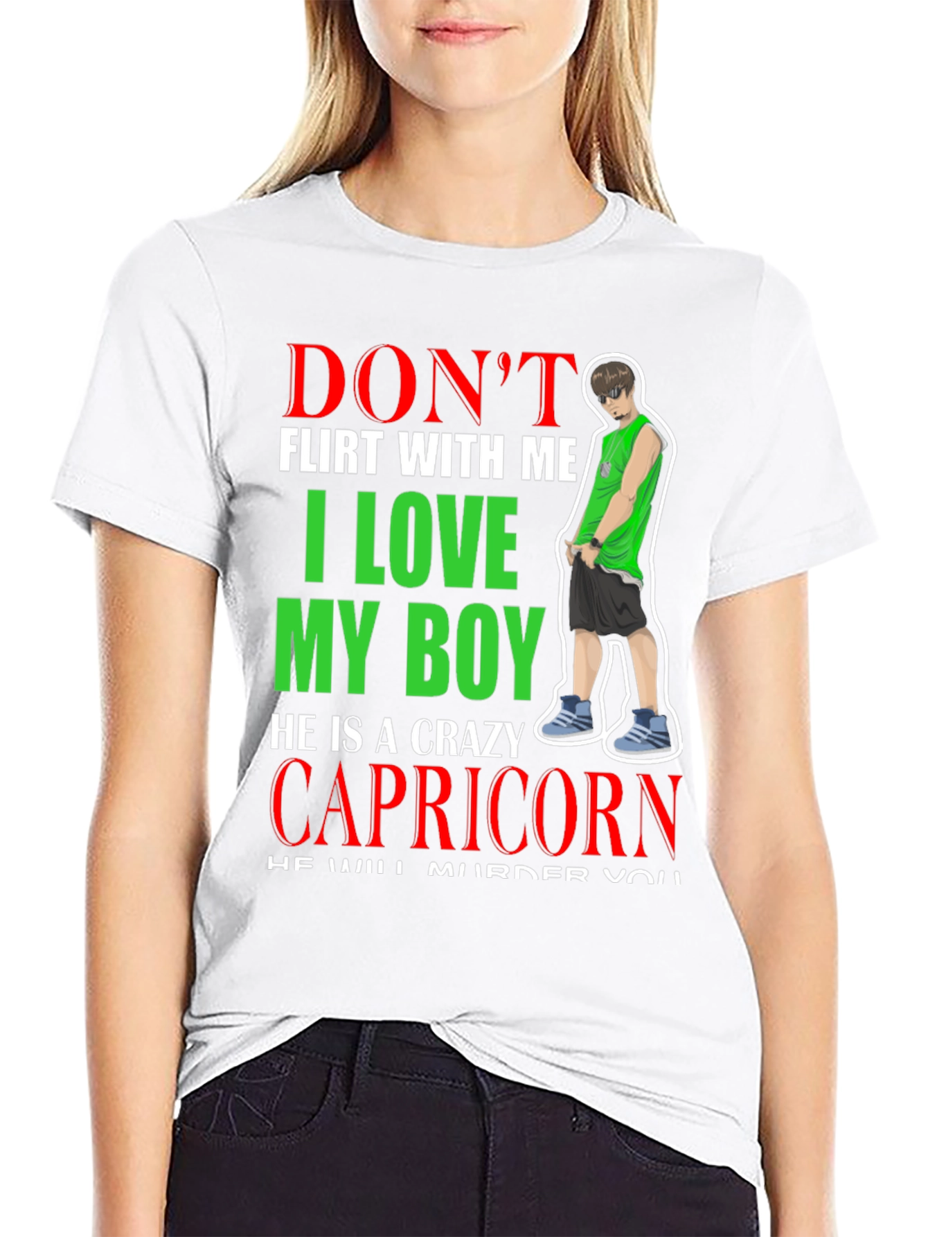 Crazy Capricorn Boy T-Shirt