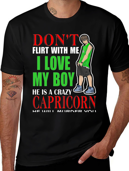 Crazy Capricorn Boy T-Shirt