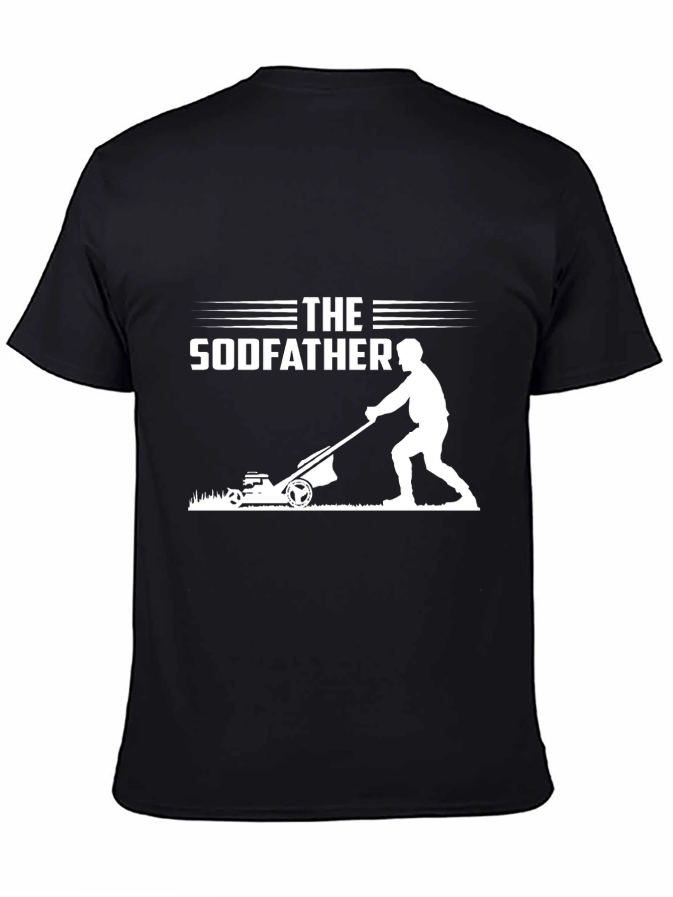 The Sodfather T-Shirt Funny Lawn Care Tee