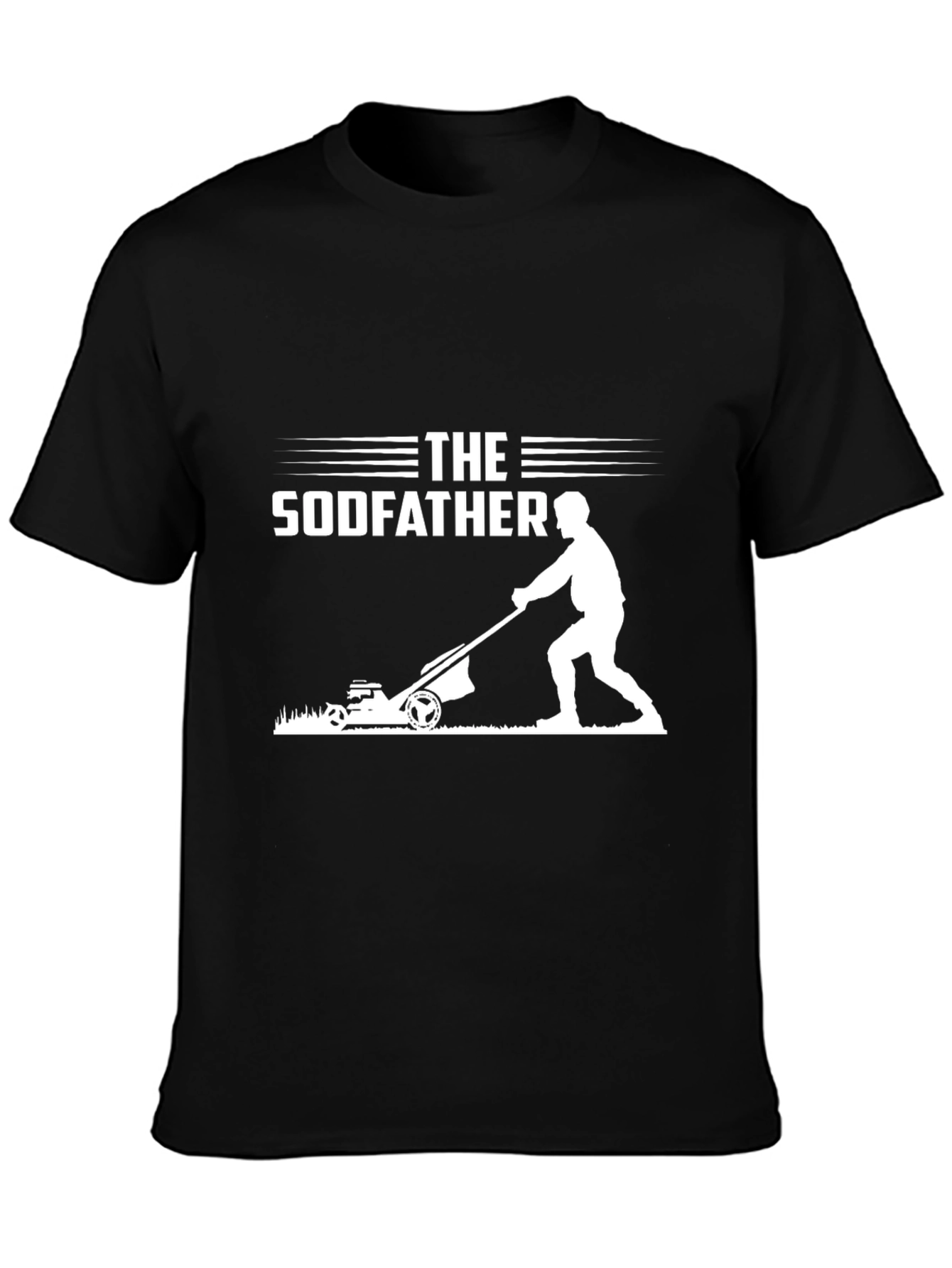 The Sodfather T-Shirt Funny Lawn Care Tee
