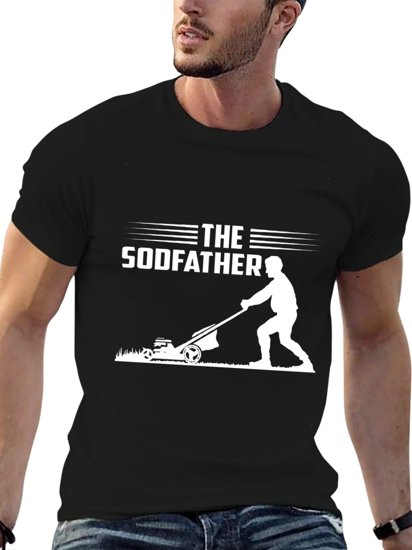 The Sodfather T-Shirt Funny Lawn Care Tee