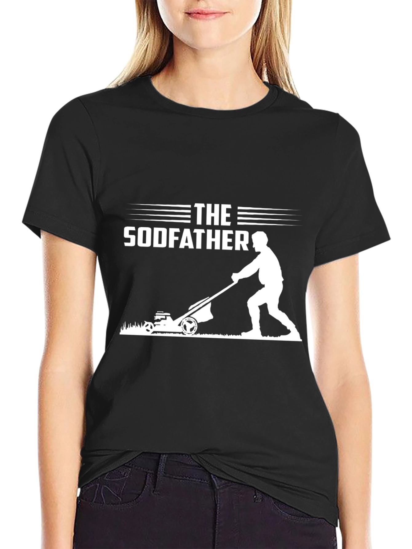 The Sodfather T-Shirt Funny Lawn Care Tee