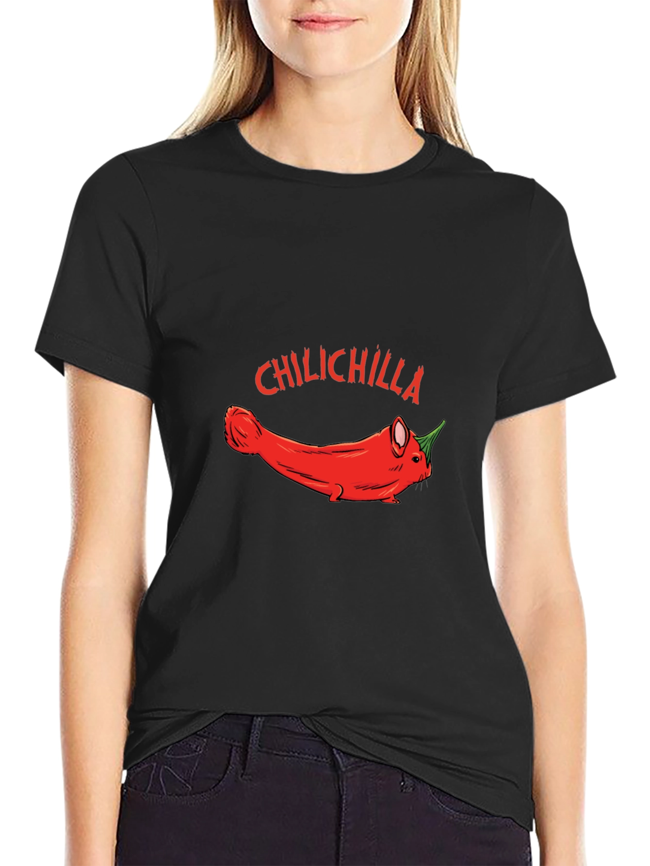 Chilichilla Funny Graphic T-Shirt