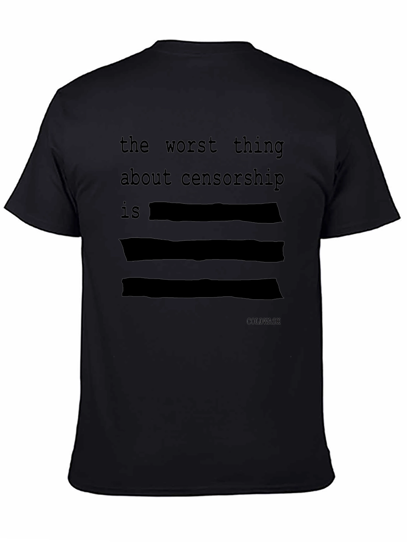 Censorship Humor T-Shirt - Bold Statement Tee