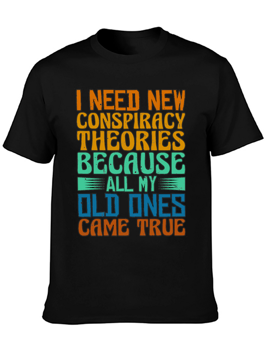Conspiracy Theory T-Shirt - Funny Graphic Tee