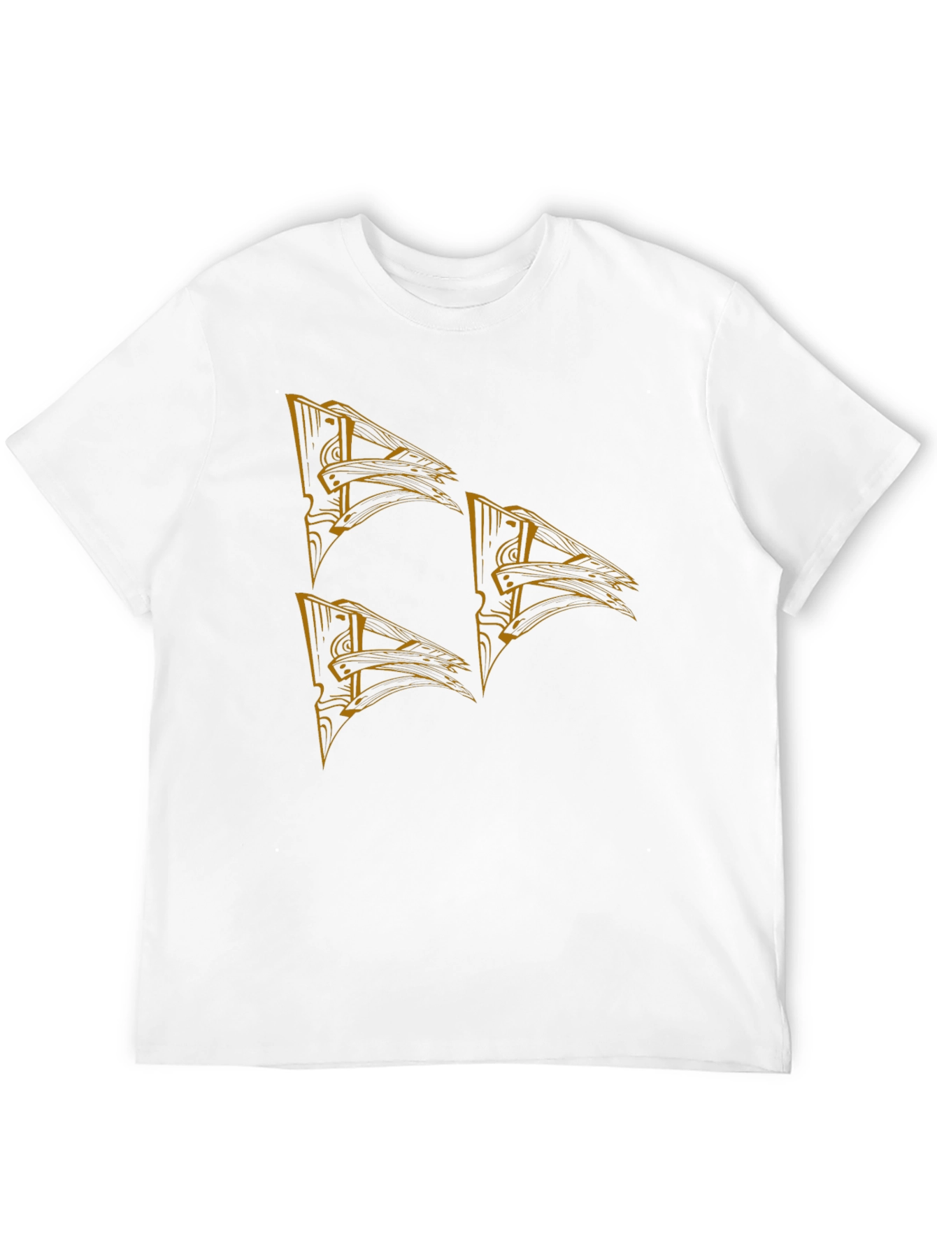 Graphic Print Black T-Shirt