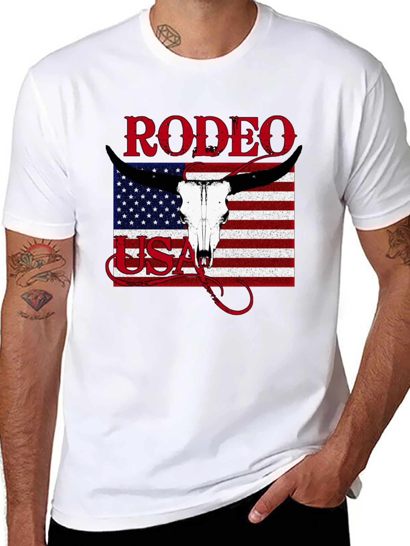 Rodeo USA Graphic T-Shirt