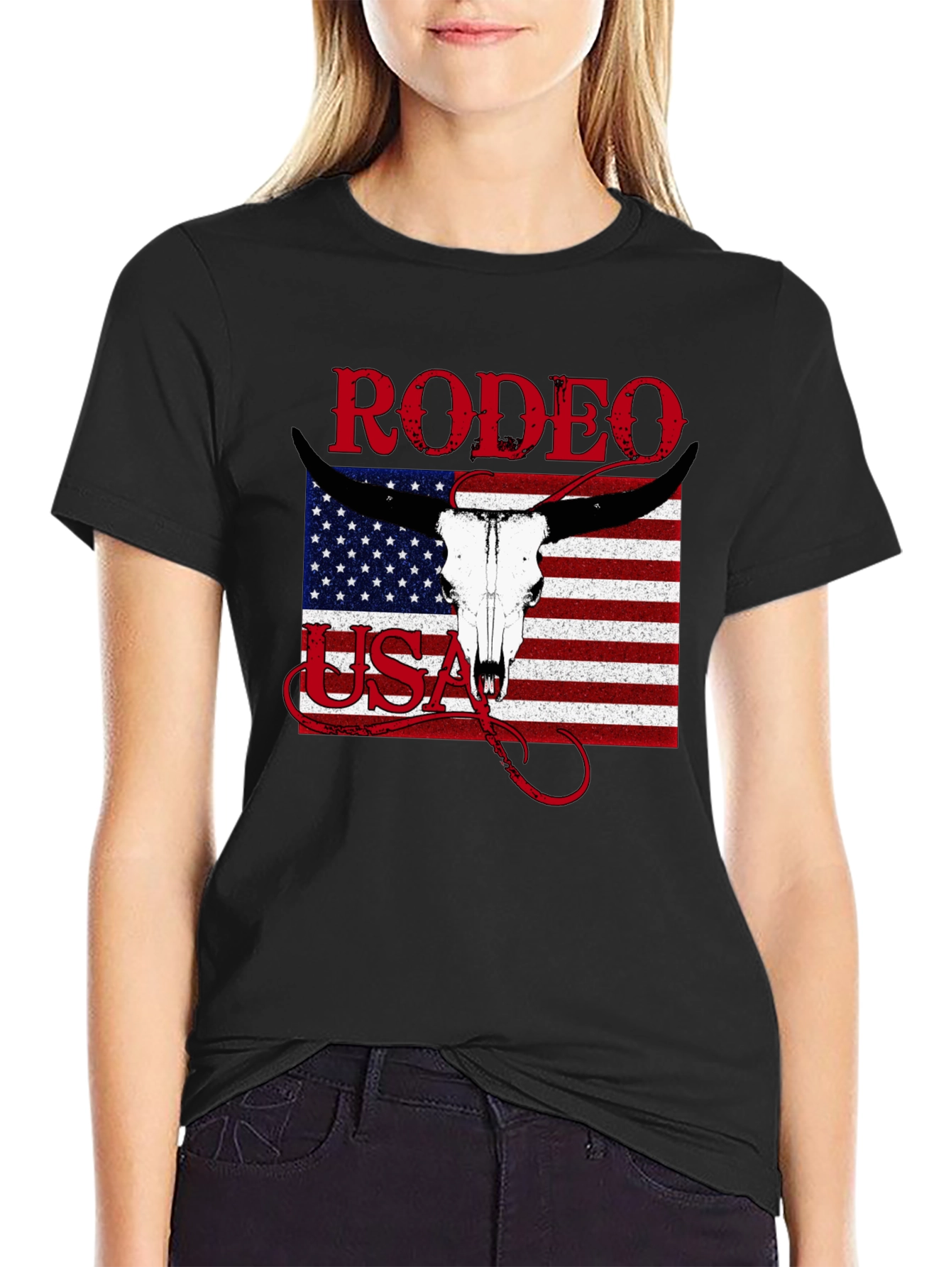 Rodeo USA Graphic T-Shirt