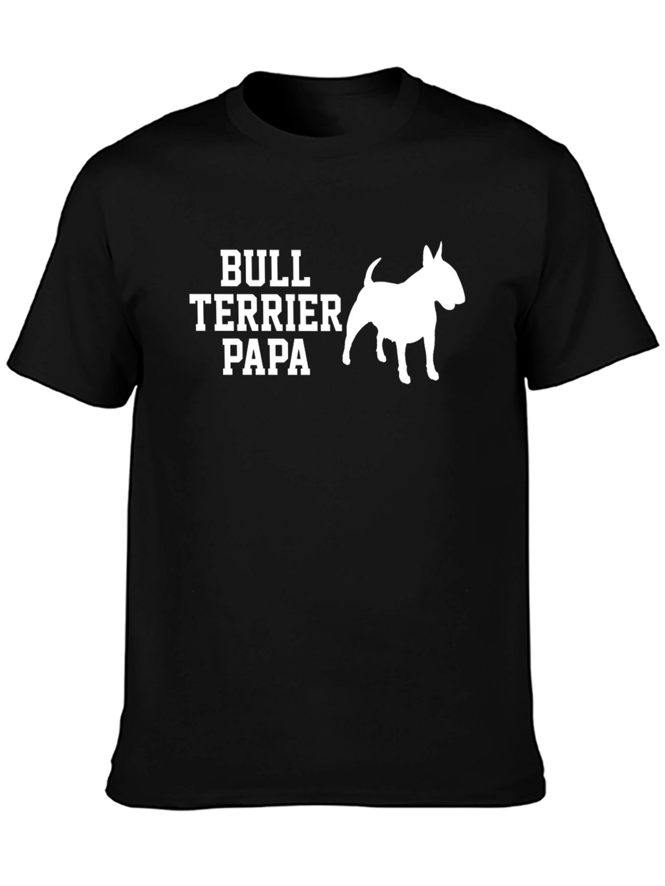 Bull Terrier Papa T-Shirt - Dog Lover Gift