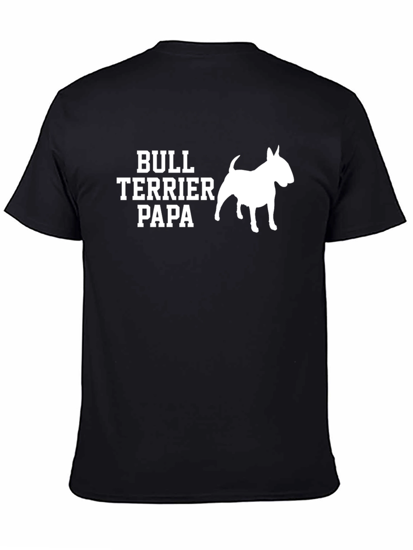 Bull Terrier Papa T-Shirt - Dog Lover Gift
